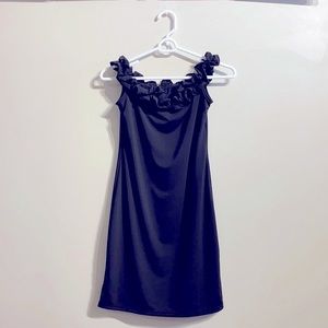 Sexy off the shoulders black dress! NWT